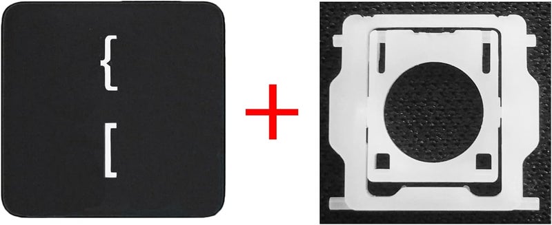 GRMTRV Replacement Individual Key Cap Hinge for MacBook Air 13'' 15'' M3 M4 A3113 A3114 A3240 A3241, 14'' 16'' Pro/Max M4 A3185 A3186 A3401 A3112 A3403 2024-2025 (Left Braces Brackets/Open Braces Brackets) - Image 4